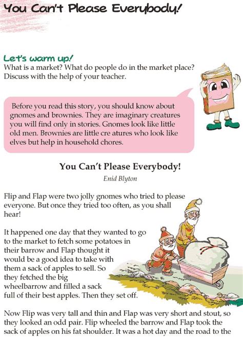 Grade 4 Reading Lesson 6 Short Stories You Cant Please Everybody