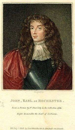 John Earl Of Rochester Vintage Portraits Wilmot Portrait