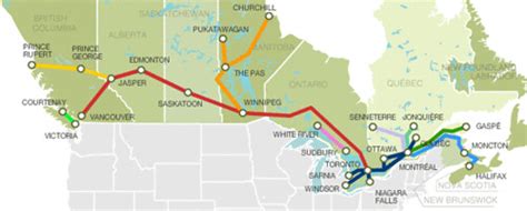 Canada Train Map 2022 Subway Map 2022