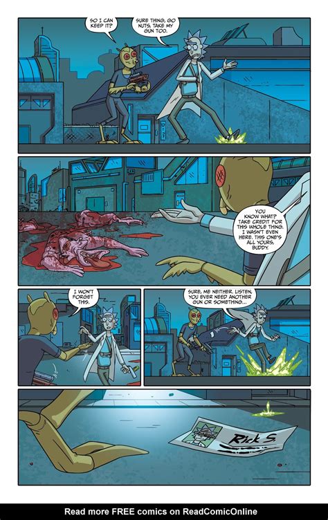 Rick And Morty Presents The Vindicators Issue 2 Viewcomic Reading