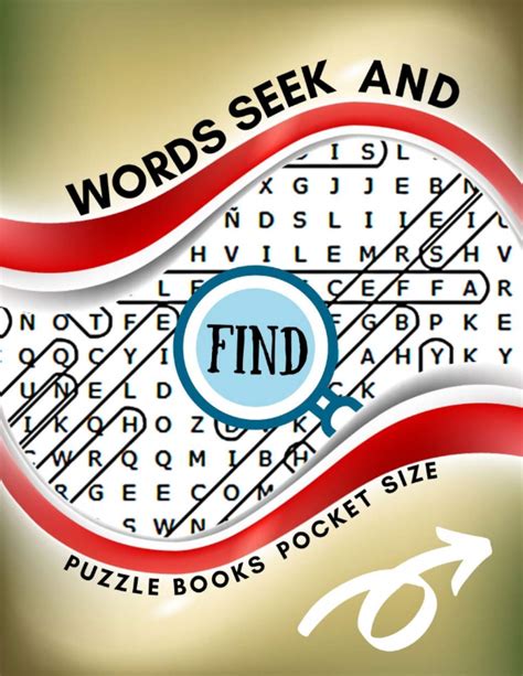 Words Seek And Find Puzzle Books Pocket Size Brain Games Variety