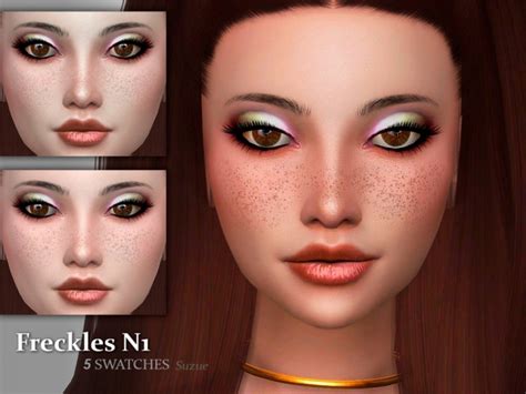 Freckles N1 By Suzue At Tsr Sims 4 Updates