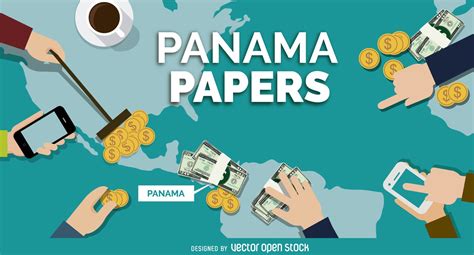 Panama Papers Banner Design Vector Download