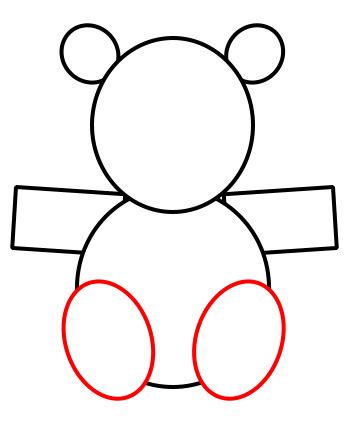 20 designs that look better with the grid. How to draw a teddy bear