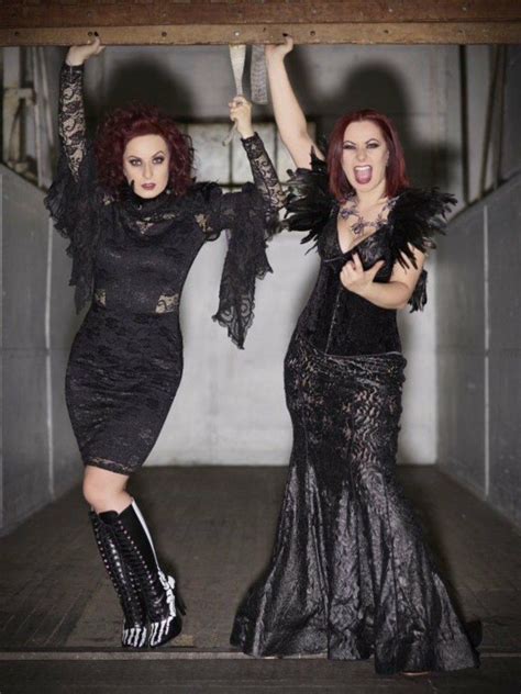 The Soska Sisters Invite You Take A Ride On The Hellevator Fashion Women Flapper Dress