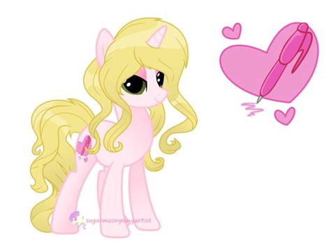 Wish Shimmer Me As A Pony By Sugarmoonponyartist On Deviantart My