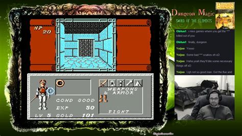 Lets Play Dungeon Magic Sword Of The Elements Nes 1 3 Youtube