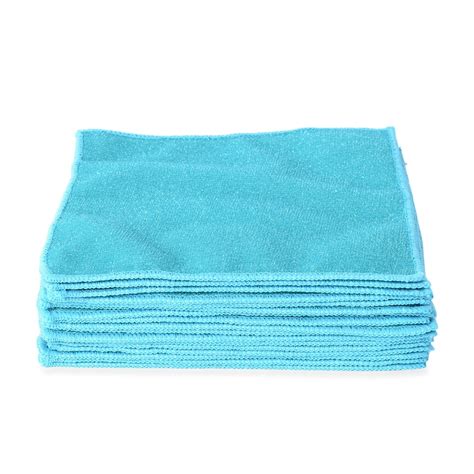 Set Of 20 Double Sided Microfiber Cleaning Cloth Scratch Fiber Kitchen