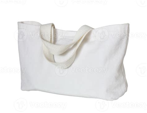 White Fabric Bag Isolated With Clipping Path For Mockup 17293234 Png