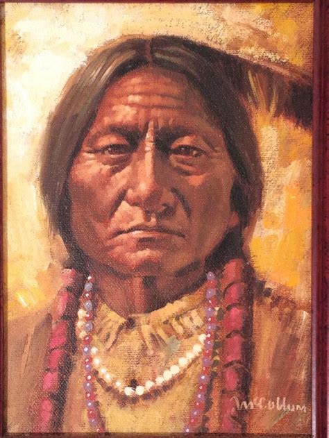 Sitting Bull Tatanka Iyotake The Hunkpapa Lakota Chiefby Rick Mccollum Kp Native American