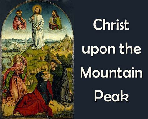 Christ Upon The Mountain Peak Jesus On The Mountain Peak