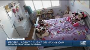 Nanny Cam Catches Federal Agent Smelling Girls Underwear