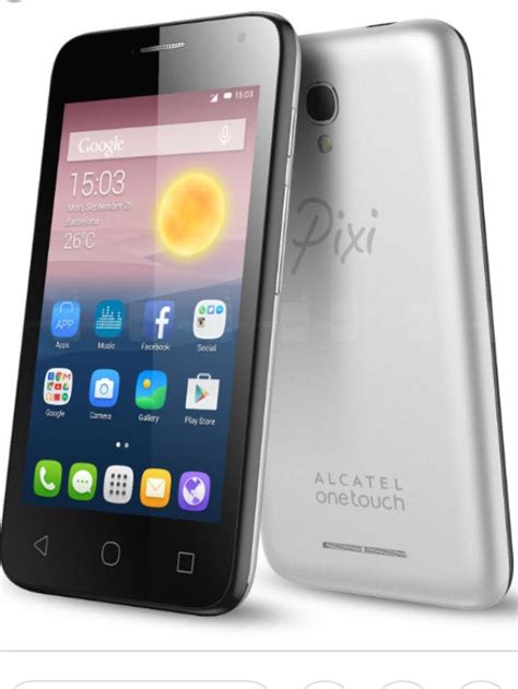 Telefonos alcatel de 3 camaras de etecsa : Celular Alcatel Pixi ( First ) Android Lcd 4.0 5mp Y 2mp - $ 29.990 en Mercado Libre