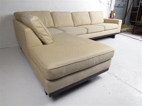 30h x 95w x 33d seat: Mid-Century Modern Sectional Sofa by Milo Baughman for ...