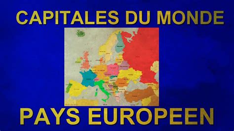 Quiz Sur Les Capitales De L Union Européenne - PrimaNYC.com