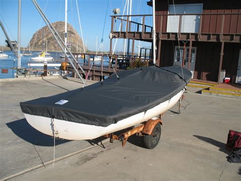 Tanzer Overnighter Sailboat Mast Up Flat Cover Boat Mooring Cover