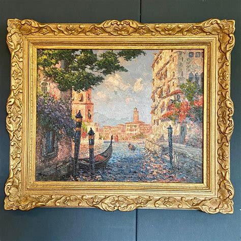 Original Oil Painting Of Venice Paintings And Prints Hemswell Antique