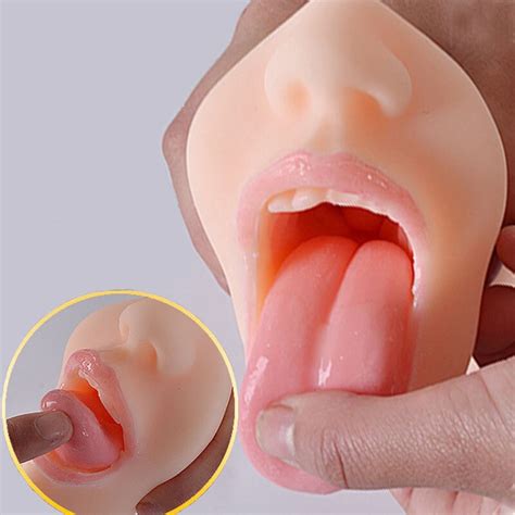 Tongue Sex Toy Pussy