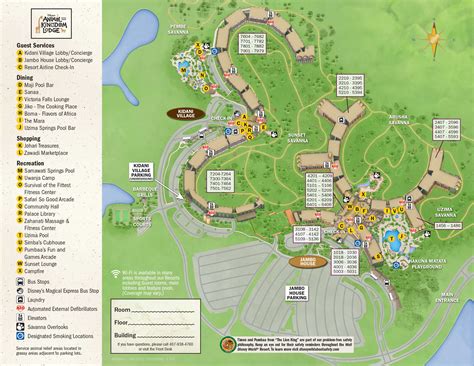 Disney World Hotel Map