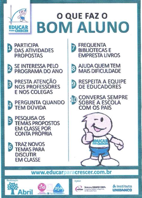 As Dez Qualidades De Um Bom Estudante