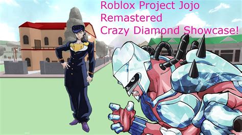 Roblox Project Jojo Remastered Crazy Diamond Showcase Youtube