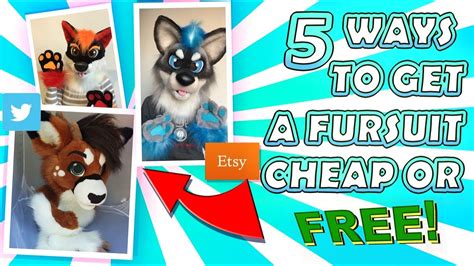 5 Ways To Get A Fursuit Cheap Or For Free Youtube
