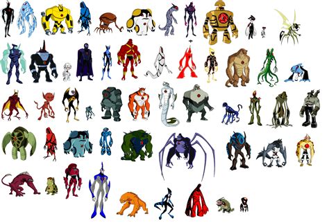 Les Personnages De Ben 10 Ultimate Alien