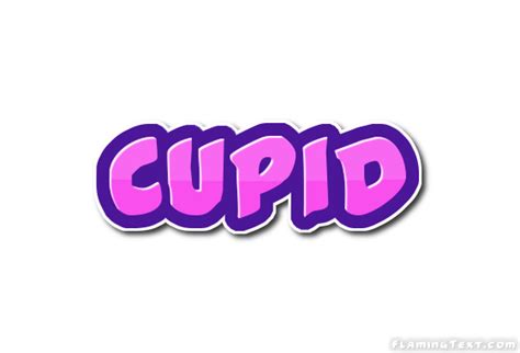 Cupid Logo Herramienta De Diseño De Nombres Gratis De Flaming Text