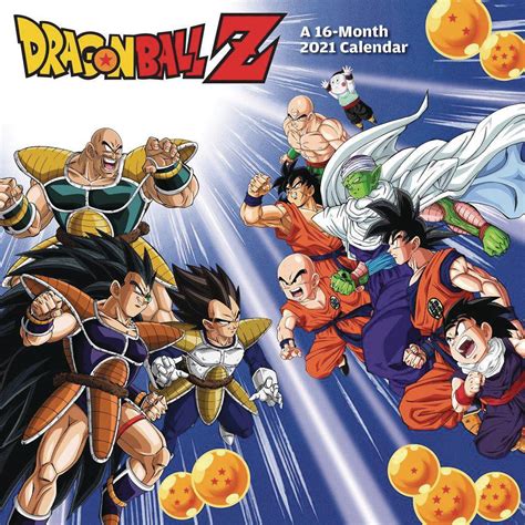 Check spelling or type a new query. APR202520 - DRAGONBALL Z 2021 WALL CALENDAR - Previews World