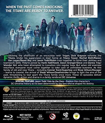 Titans The Complete Second Season Blu Ray Digital Pricepulse