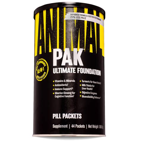 Universal Nutrition Animal Pak 44 Packs Fitandhealthyro