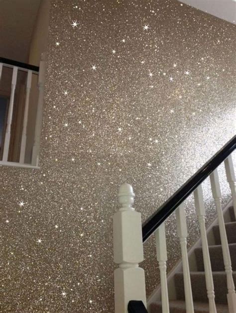 25 Unique Glitter Wall Paint Design Ideas For Your Room Glitter
