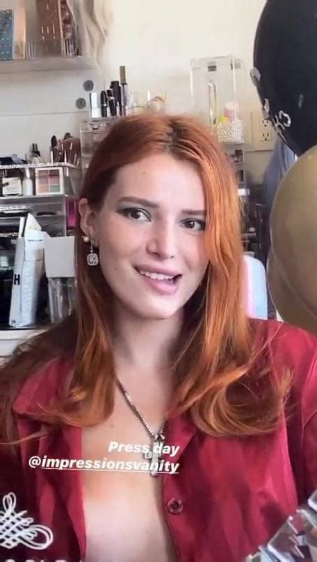 bella thorne braless boob hot celebs home