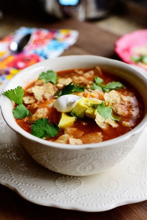 Stir and begin cooking, then add the rest of the spice mix. Slow Cooker Chicken Tortilla Soup from The Pioneer Woman ...