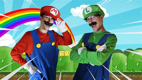 Super Mario Bros Best Of Mario And Luigi In Real Life Youtube