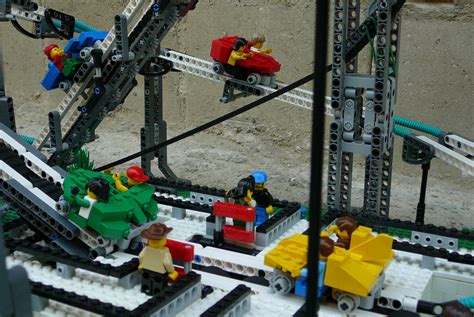 Lego Ideas Working Roller Coaster