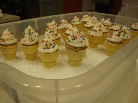 How Do You Transport The Ice Cream Cone Cupcakes Cupcake Cones