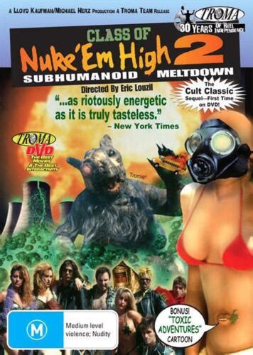 Class Of Nuke Em High 2 Subhumanoid Meltdown Dvd 2010 Priced To Clear 9418212010730 Ebay