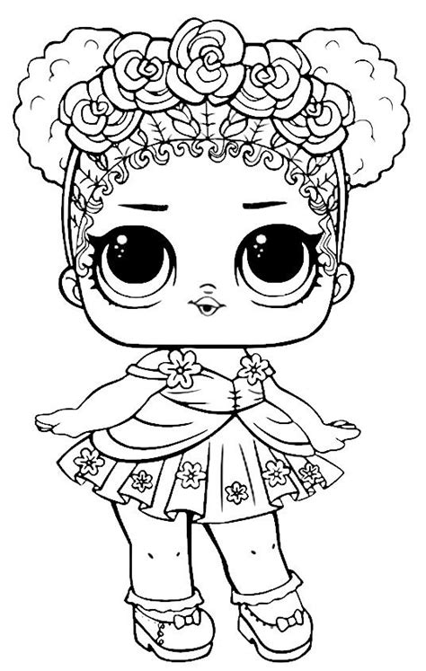 Lol Dolls Coloring Pages Best Coloring Pages For Kids