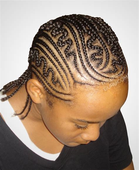 Cornrow Designs Front Right Side View Braids By