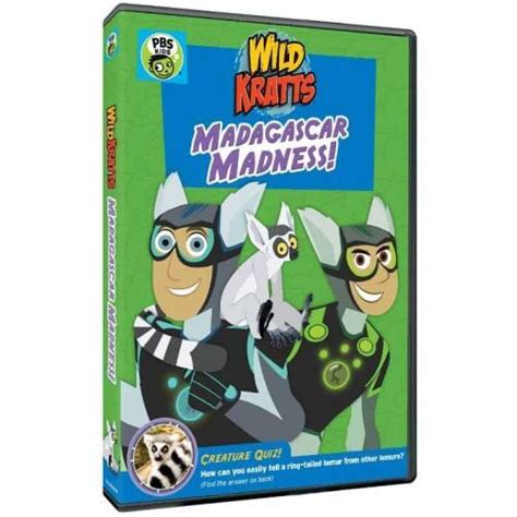 Pbs Kids Wild Kratts Madagascar Madness Dvd Review Jenns Blah Blah Blog