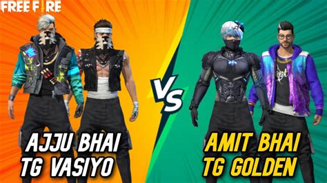 Ajju bhai & amit bhai play free fire 🔥. Ajju Bhai ,Sooneeta Vs Amit Bhai , Jonty Gaming || Total ...