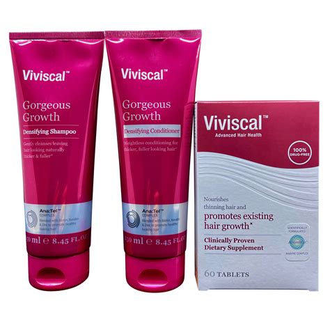 Viviscal Densifying Shampoo And Conditioner 845 Oz And Advanced Hair