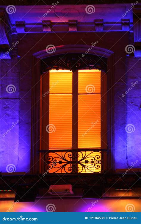 Yellow Window Stock Photo Image Of Illumination Store 12104538