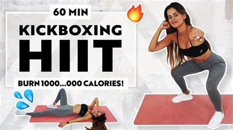 60 Minute Kickboxing Hiit Workout Burn Lots Of Calories Cardio