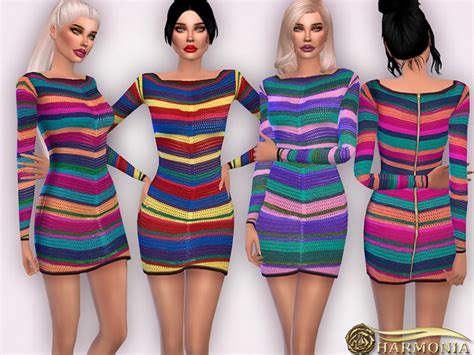 Sims 4 Rainbow Clothes Cc