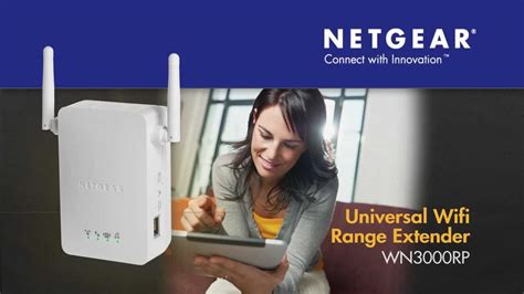Netgear Universal Wifi Range Extender Wn3000rp Product Tour Youtube