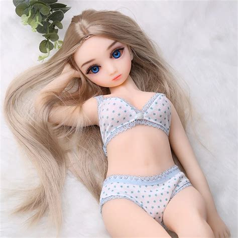 65cm estartek 1 3 high quality sexy soft tpe silicone doll lovely lisa with anime head full set