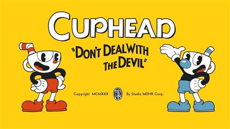 Cuphead Don T Deal With The Devil Full Playthrough Youtube