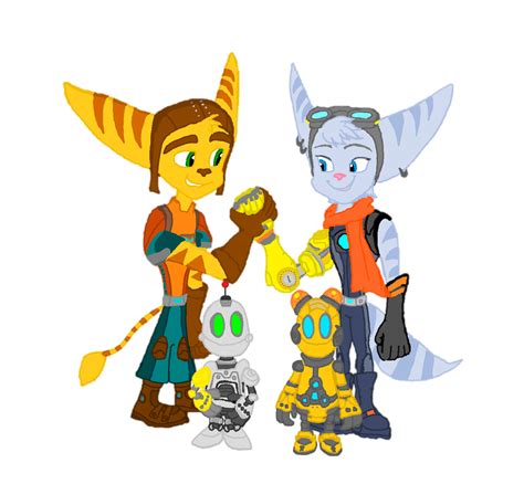 Ratchet And Clank Rift Apart Rivet And Kit By 9029561 On Deviantart